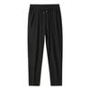 Dibenze Men's Ice Silk Quick Dry Straight Leg Casual Pants