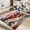 1pc Fire Blood Carpet, for Home & Office Decor, Desk Chair Carpet, Festive GiftL1422