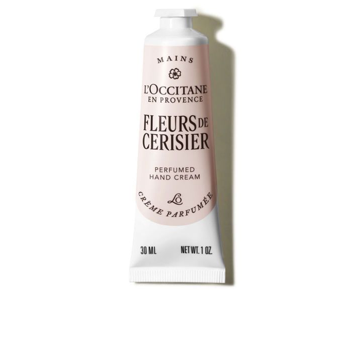 Crème pour les mains - Fleurs de Cerisier - Parfum floral (cerise provençale) - 30 ml - Design contemporain