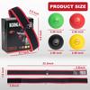 Four-level difficulty adjustable boxing reflex ball, mixed martial arts training equipment, target punching bag, designed specifically for training