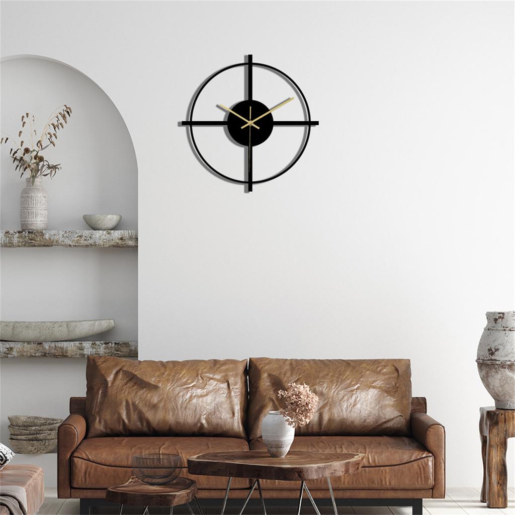 Accurate Timekeeping Modern Wall Clock Non Ticking Battery Operated Wall Clocks Minimalistic Wall Clock for Kitchen