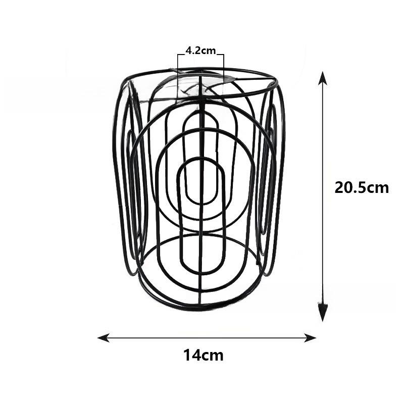 Ретро DIY Железный абажур Защитный кожух для лампы Железный колокол Защита для лампочки E27 Потолочный подвесной светильник Чехол Металлическая проволочная клетка Индустриальный стиль