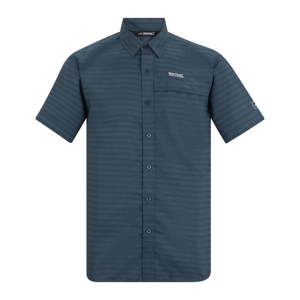 Regatta Mens Mindano Triangle Short-Sleeved Shirt