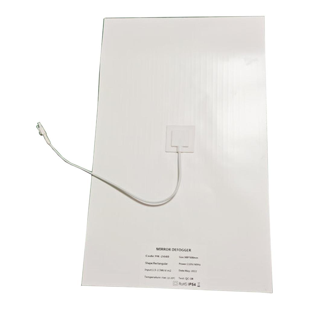 Ванная комната Душ Зеркало Защитная пленка Анти-туман Окно Электронный нагреватель Пленка 110 В Круглая Квадратная Анти-туманная Пленка для Дома