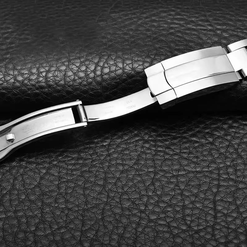 20 мм 21 мм Для Rolex Oyster Perpetual Datejust DAYTONA SUBMARINER Роскошный Мужской Ремешок для Часов Браслет для Часов из Нержавеющей Стали 904L