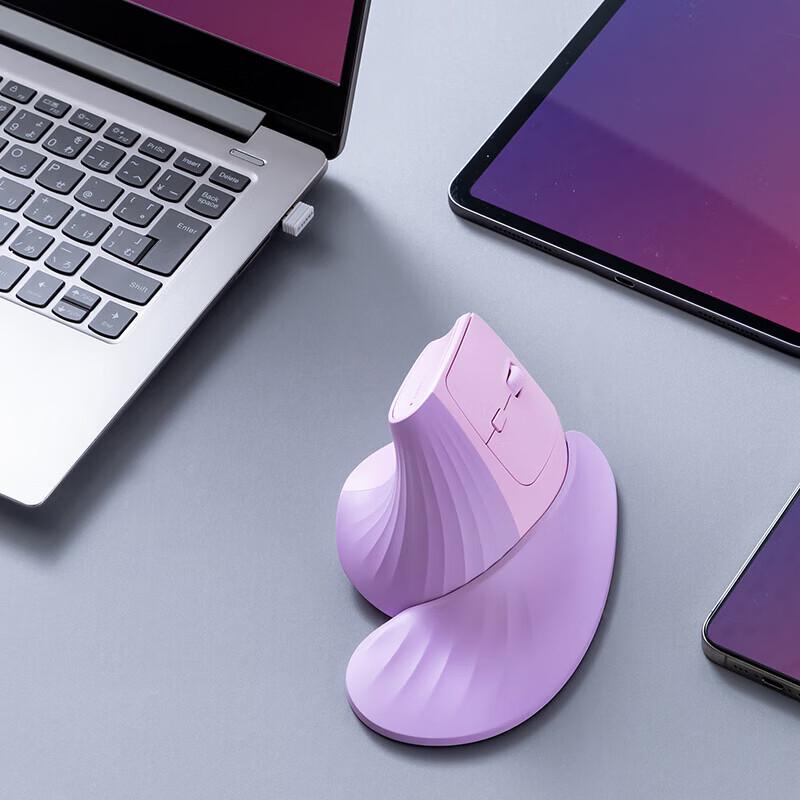 Sanwa GMAERGWBT22V Ergonomic Wireless Dual Mode Mouse