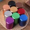 Mini Metal Box Storage Aluminum Tea Can Travel Portable Jar Sugar Coffee Caddy
