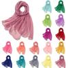 Oversize Chiffon Women Summer Shawl Sleeves Sun Protection Turban Wrap Scarf Beach Towel Bikini Cover Up Pareo Sarong Bandana