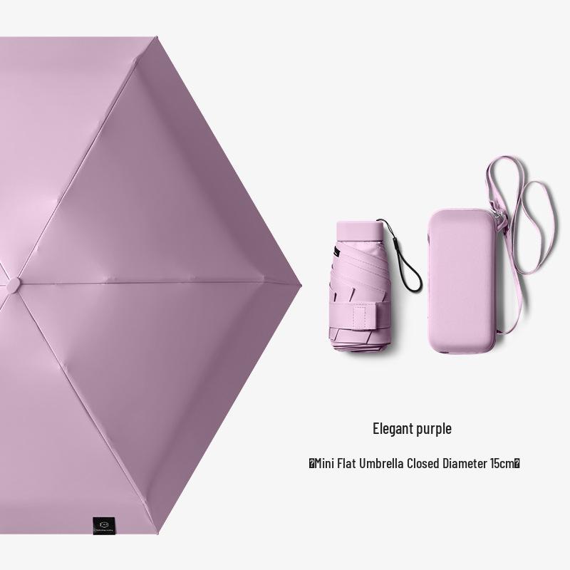 Скидка 50% на женский складной зонт от солнца с защитой от УФ-лучей - Ультралегкий, для дождя или солнца