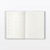 MUJI Понедельник Март Белый 76418801 Ежемесячный/Еженедельный Планировщик, Старт, 2026, B6, Серый,