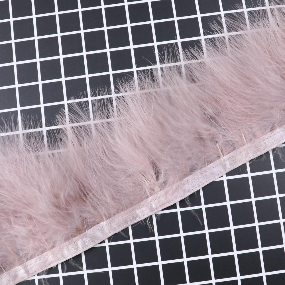 8-10Cm Marabou Turkey Feathers Trim Ribbon Diy Crafts Wedding Party Decor Sewing Clothing Accessories Handmade Home Plume Decor