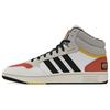 Sesame Street X  Neo Hoops 3.0 Mid Leather Round Toe Durable High-Top Sneakers Unisex Sneakers White Gray Orange FZ5958