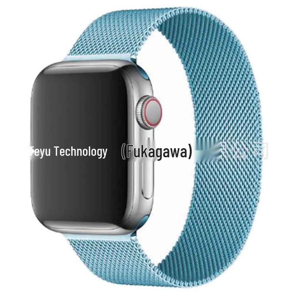 Совместимый металлический ремешок-петля для Apple Watch Series 5-9, SE