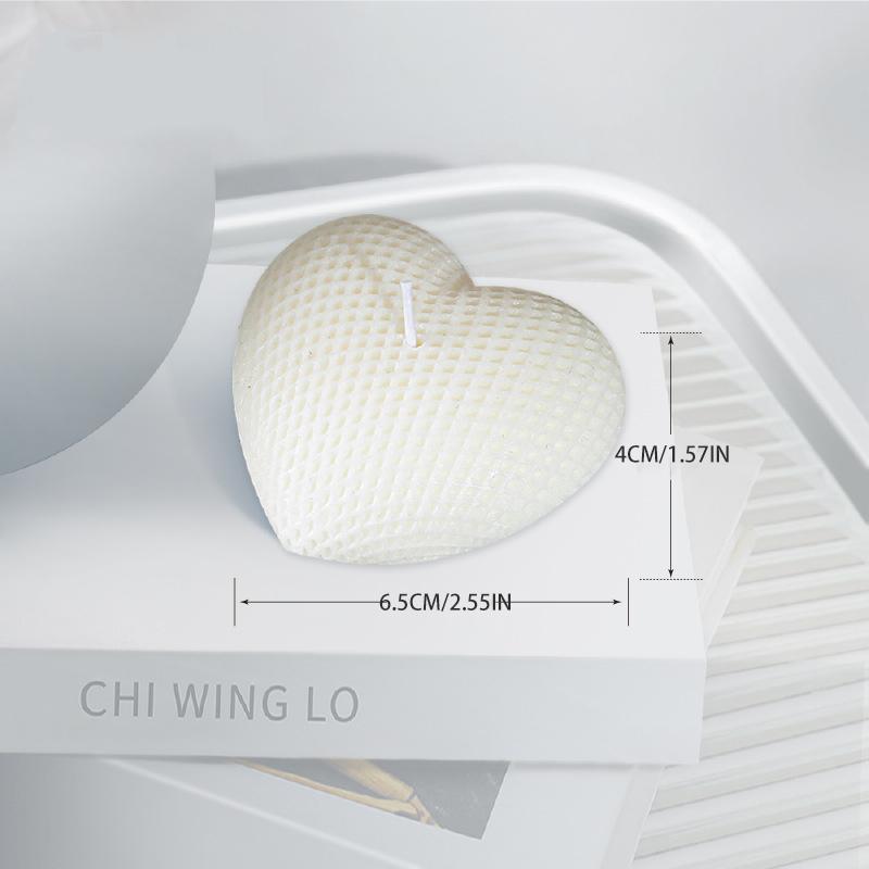 Свеча в форме сердца романтический День святого Валентина чайный воск предложение маятник маленькая свеча реквизит искусство ароматическая свеча