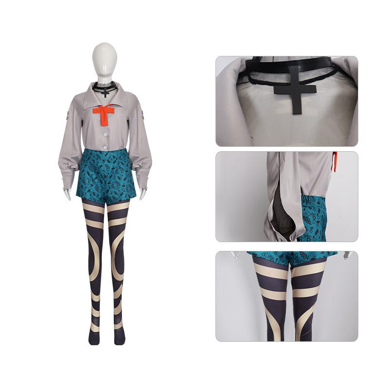 Gachiakuta Cosplay Costume, Riyou Doll Festival Anime Role Play Performance Outfit