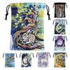 Tarot Storage Bag Colorful Printing Tarot Drawstring Storage Pouch 13x18cm Tarot Organizer Gift Bag Jewelry Pouch for Game Stone