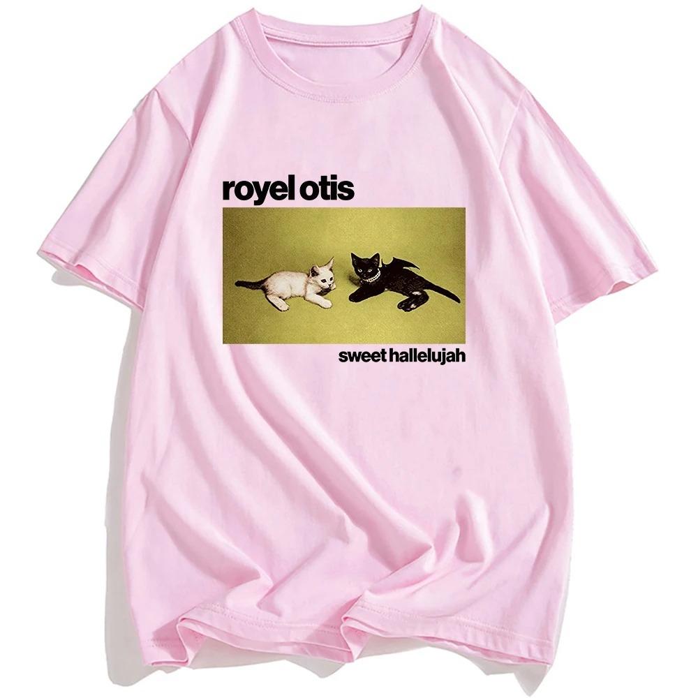 Oneck Fashion Design Graphic Merch Printing Clothing Royel Otis Sweet Hallelujah Tee Short Sleeve Summer Tshirt Unisex