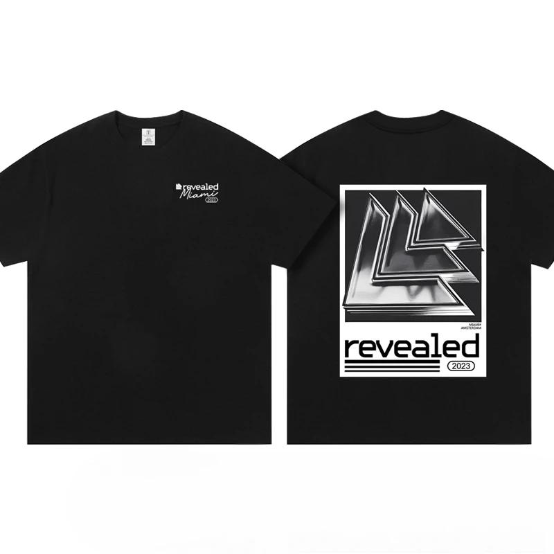 2026 Мужская и женская новая хлопковая футболка с коротким рукавом Hardwell Мужской топ 100 Диджеев Одежда Электрический звук Раскрыт