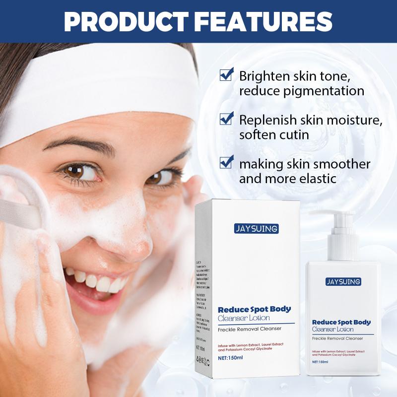 Deep Cleansing Body Cream for Spot Removal and Brightening Skin, Face and Body Cleanser