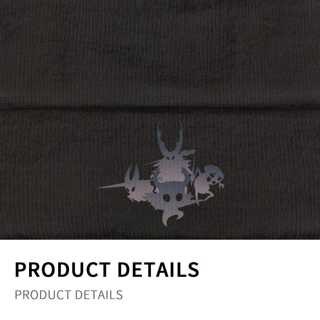 Полый рыцарь, градиентная вязаная шапка, шапка, зимние шапки, теплые унисекс, модные шапки с черепом для видеоигр, унисекс, женский подарок