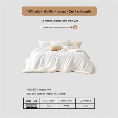 Mercury Home Textiles 100% шелковое одеяло тусса