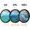 40.5mm UV CPL ND4 Filter For Sony ZV-E10 A6700 A6500 A6400 A6300 A6100 A6000 A5100 A5000 NEX-6 16-50mm A7C 7c ZV-E1 28-60mm Lens