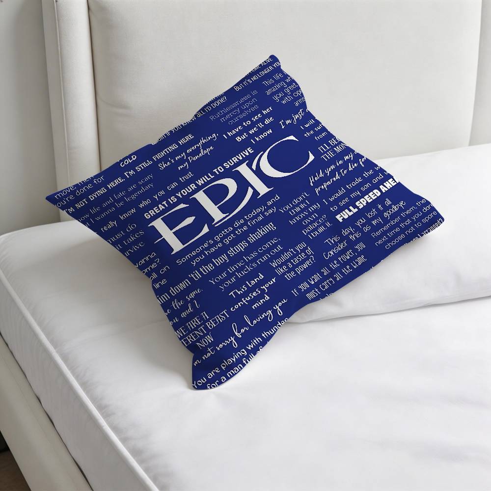 EEpic The Hot Musical Square Pillow Cover Decorative Throw Pillow Case for Sofa Couch Bed Home Car Living Room Decoration