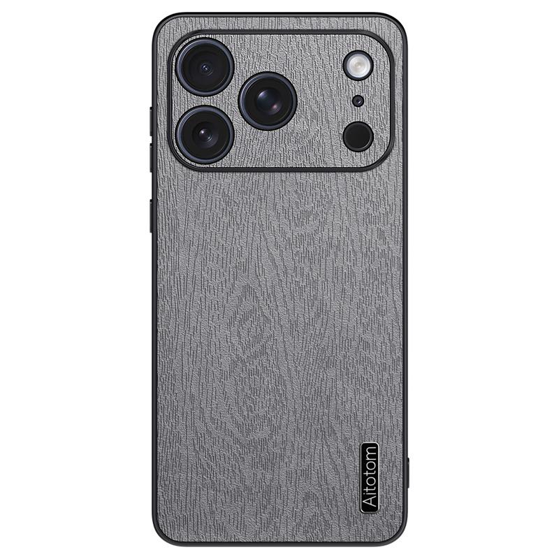 Роскошный чехол-кожаная накладка с узором «Дерево» для iPhone 17 Pro Max iPhone 16 15 14 13 Pro Max Гибридный ударопрочный матовый чехол для телефона TPU+PU