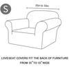 Waterproof Elastic Sofa Covers 1/2/3/4 Seats Solid Couch Cover Sofa Slip Cover Protector Bench Covers
