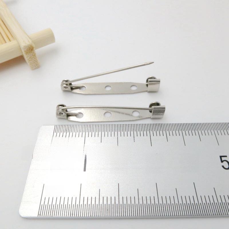 Брошь-булавка цвета никеля: Безопасный, простой и высококачественный аксессуар для самостоятельного изготовления ювелирных изделий