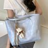 Summer commuting large-capacity bag women's 2025 new fashion shoulder bag going out to work portable tote bag