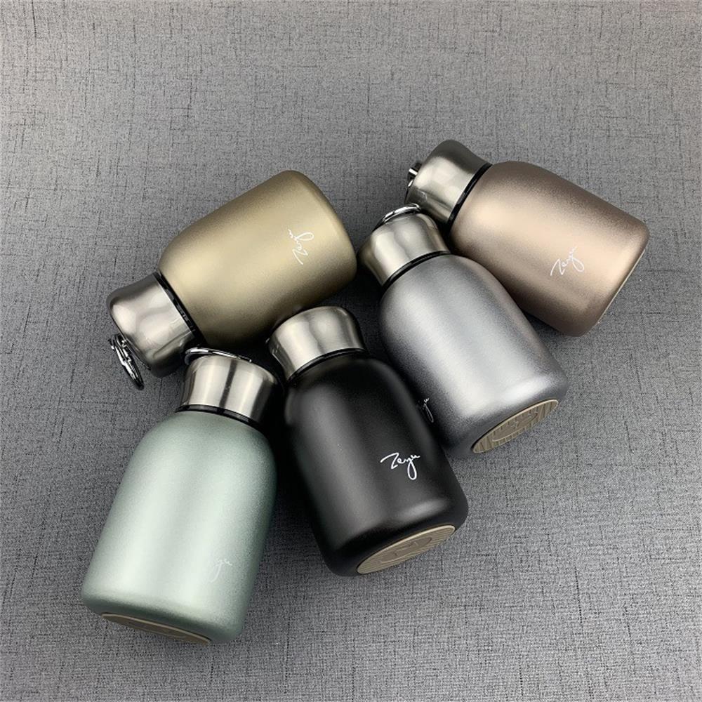 Mini Home Students Double-layer Vacuum Cup 304 Stainless Steel