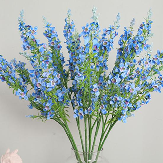 Многофункциональный цветок с 3 головками, искусственный шелковый цветок, домашние реалистичные искусственные мятные цветы для свадьбы