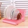 Foldable Design Dish Drying Rack Plastic Material Kitchen Drainer Plate Organizer  Plate Storage