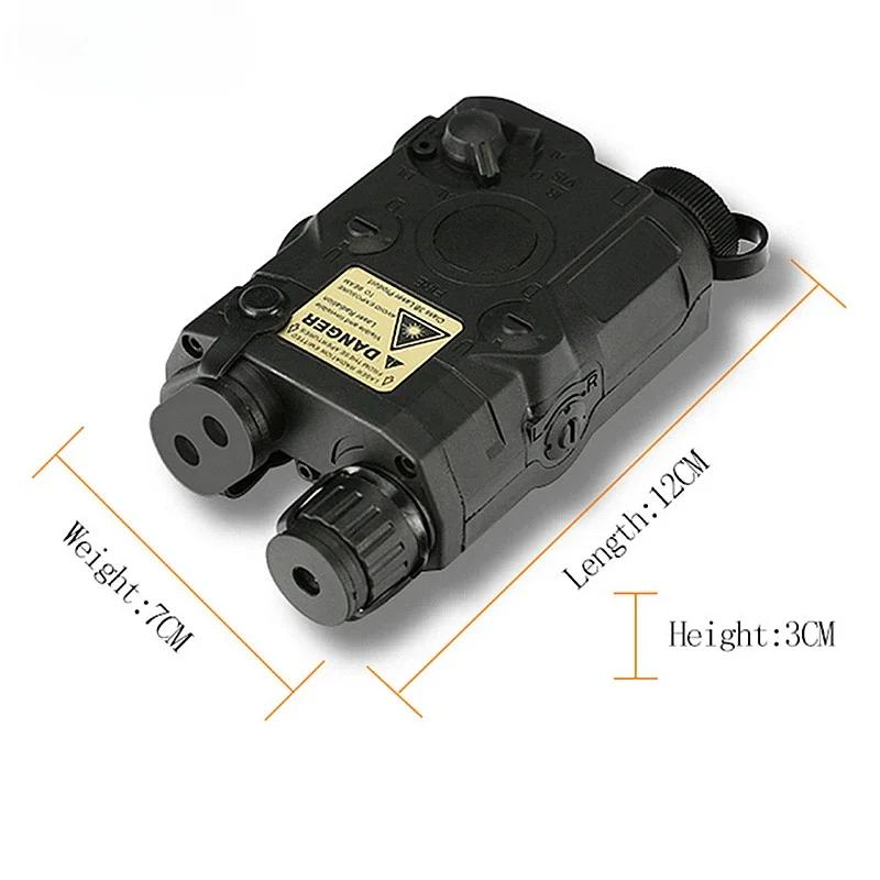 Тактический PEQ NGAL DBAL A2 MAWL C1 Лазерный Фонарь Страйкбольный Декоративный Бокс 20 мм Кейс для Батарейки Подходит для Охоты