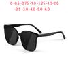 Driving Finished Myopia Sunglasses Women Men Polarized Retro Anti-Glare Oval Nearsighted Spectacles 0 -0.5 -1.0 -1.5 To -6.0