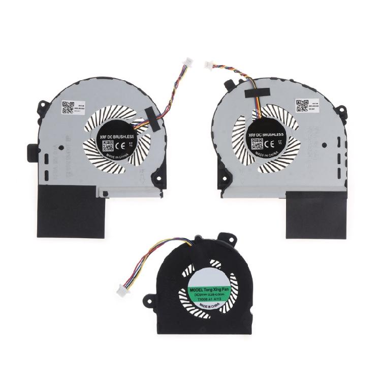 Радиатор GPU для ноутбука DC12V 0.4A 4-контактный 4-проводной Охлаждающий вентилятор Тихий Охладитель GPU CPU Охладитель ноутбука Питание от USB