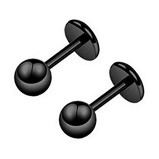 Ушные шпильки Простые, легко подходящие, из титановой стали, в форме штанги, спираль, козелок