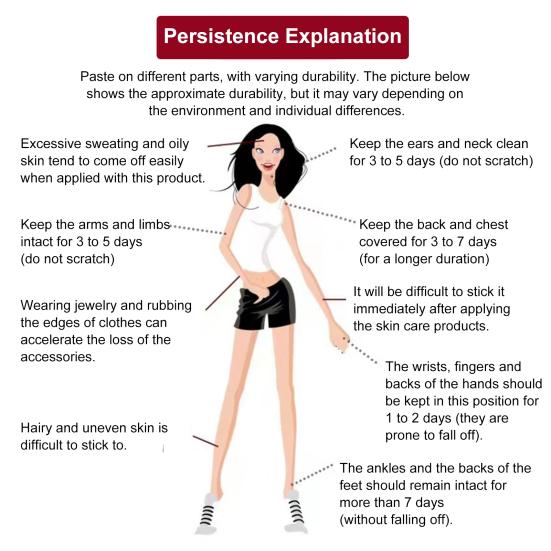 Временные татуировки наклейки водостойкие поддельные татуировки иммерсивные ролевые татуировки боди-арт для лица и тела реквизит для костюма для косплея Хэллоуина музыкальных фестивалей