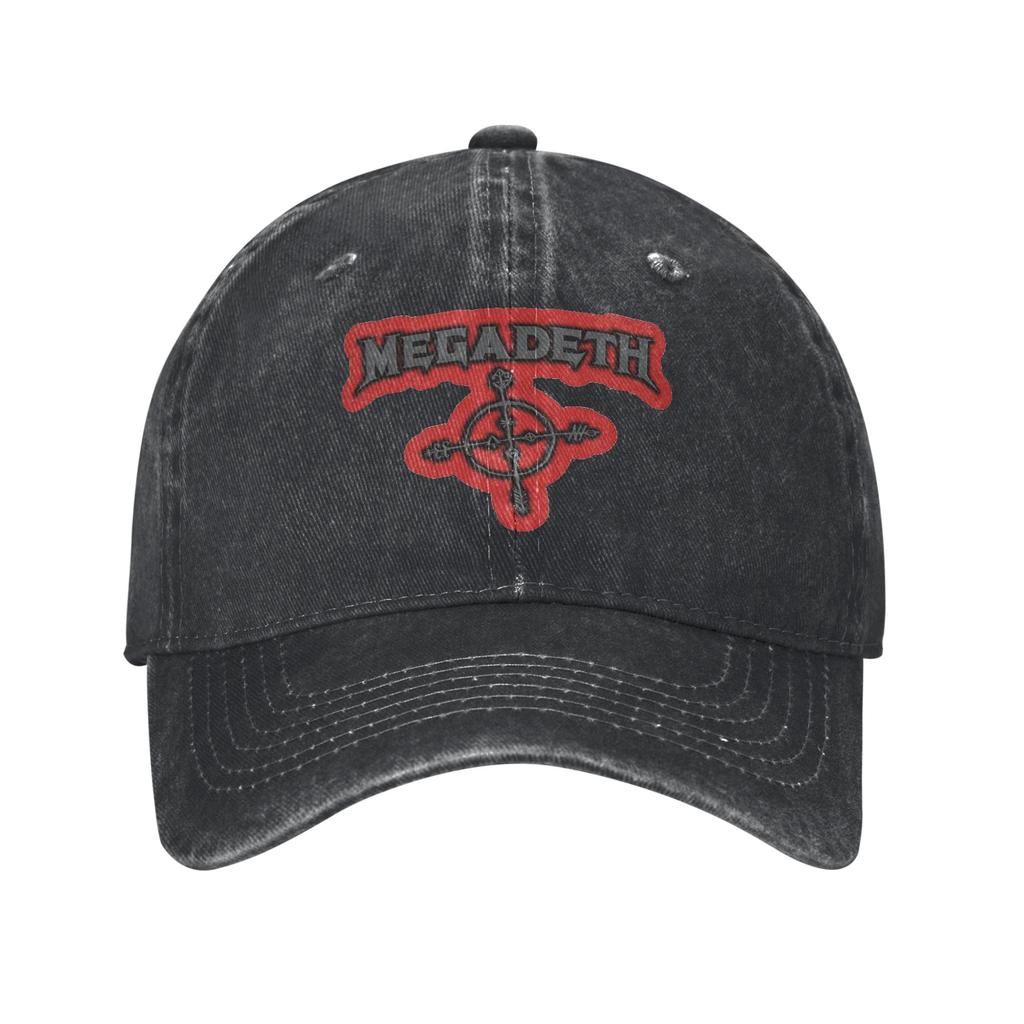 Megadeths Logo Denim Cap Casual Baseball Caps Adjustable Hat Summer Unisex Baseball Hats