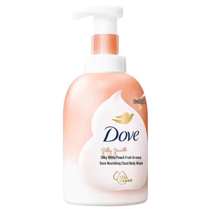 Dove Peach Foaming Shower Mousse