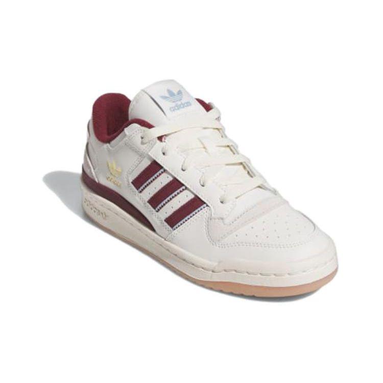 adidas Forum Low CL White Shadow Red Женские кроссовки Cloud-White Cream-White IG3965