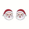 Christmas Creative Cute Old Man Cute Hat Earrings Cartoon Diamond Exquisite Earrings