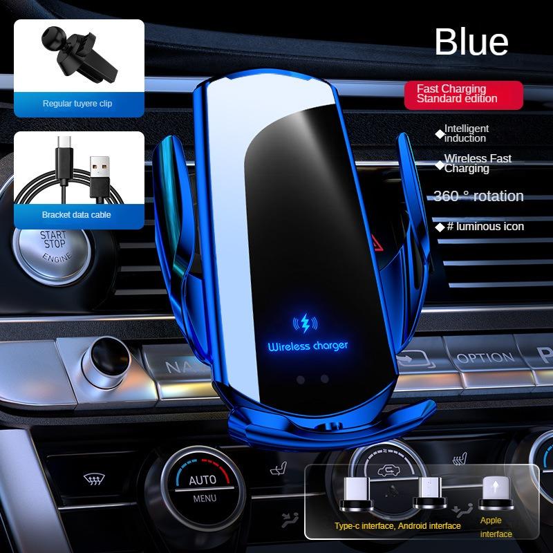 Magic Clip Q3 Car Wireless Charging Mobile Phone Holder 15W Induction Opening and Closing Car Navigation Holder Supplies