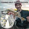 Yousheng 1 пара рыболовных перчаток, супер мягкие, эластичные, износостойкие, устойчивые к ультрафиолетовому излучению, солнцезащитные перчатки, снаряжение для кемпинга