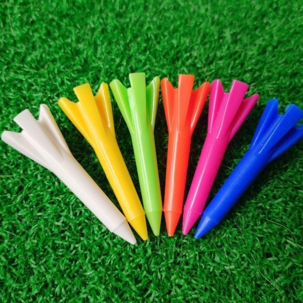 100Pcs Improved Durability Golf Ball Holder Plastic Golf Seats Golf Tee Set Golf Accessories