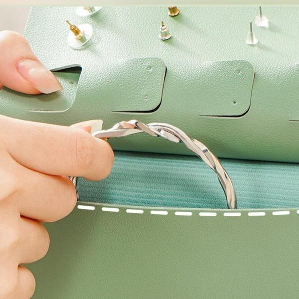 Креативная книга для хранения сережек, портативная сумка для ювелирных изделий, коробка для сережек