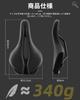 ROCKBROS Bicycle Saddle Saddle Low Shock Sports Water Wave Road Mountain Cross Black Cushion, Repulsion, Painless, Absorption, Saddle, Perforated,