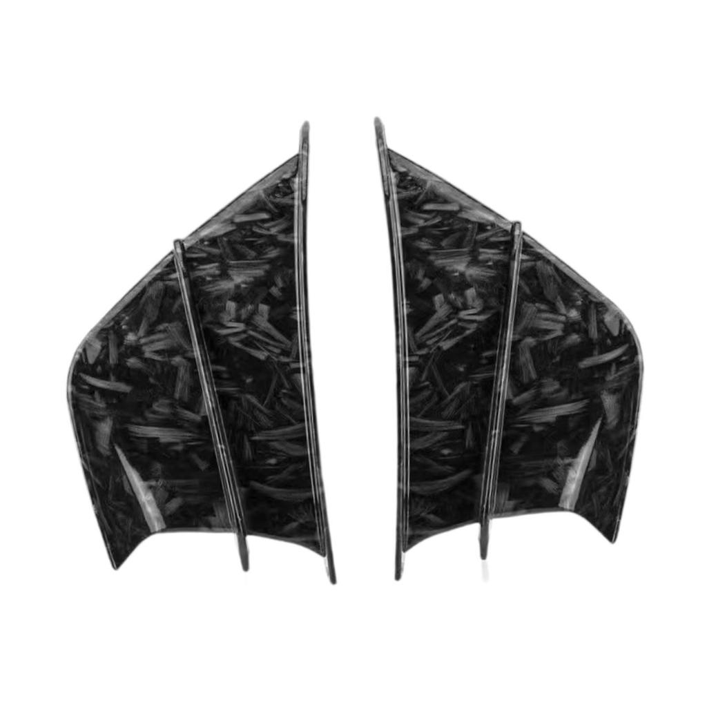 2x Motorbikes Front Side Air Wind Wing Replace Motorcycle Fairing Winglets