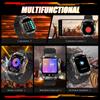 Умные часы KR80 с монитором сердечного ритма, Bluetooth-звонками, компасом и спортивными функциями